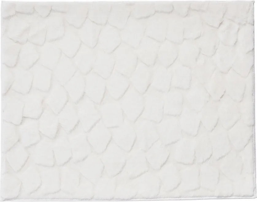 Кремави килими за баня в комплект 2 бр. 60x100 cm Rabbit – Foutastic