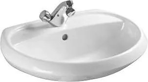 Умивалник 82 бял, 56cm с отвор за смесител