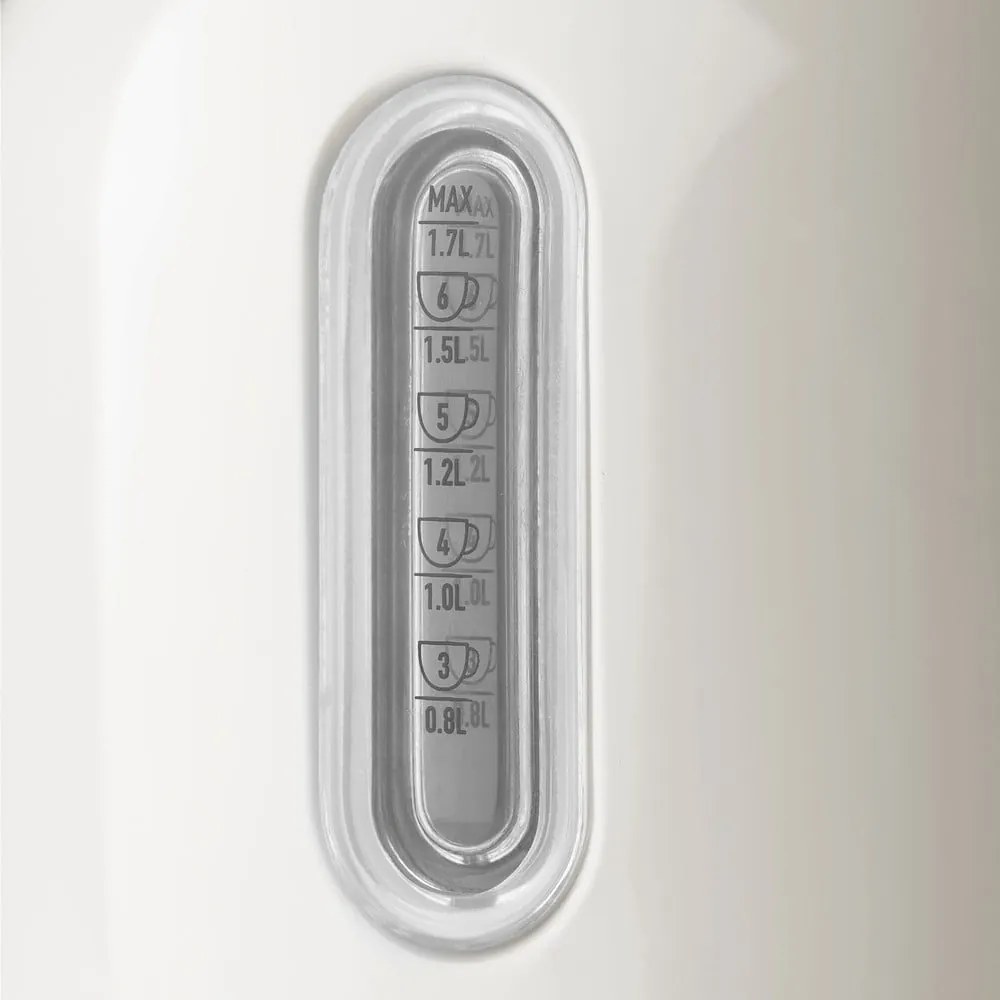 Бяла електрическа кана 1,7 l Heritage – Haden
