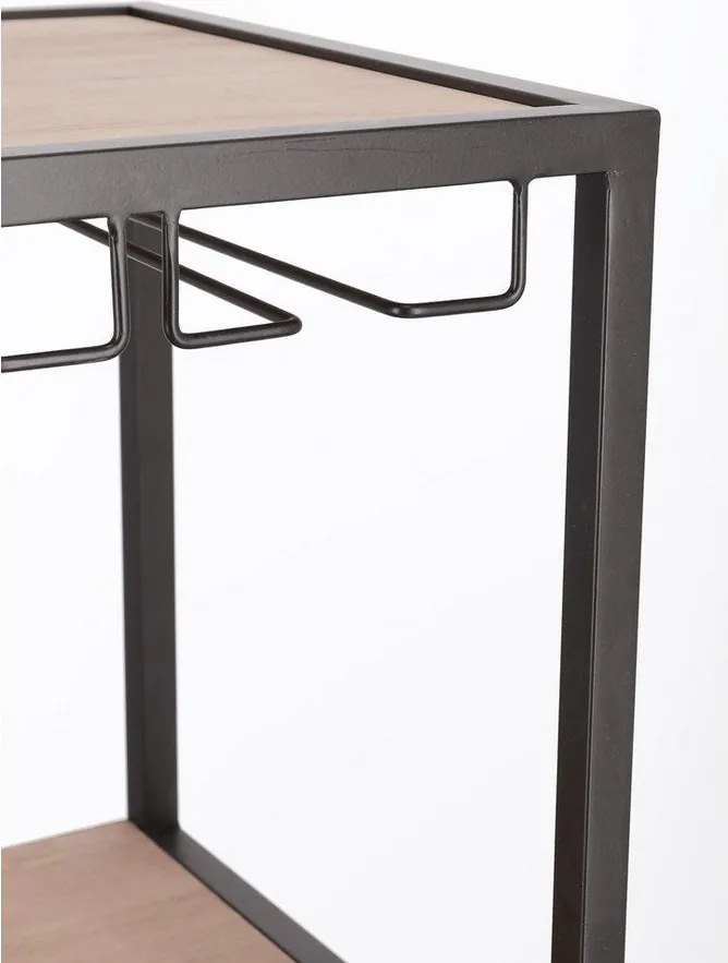 Шкаф за вино в естествен цвят брой бутилки 12, 51x91x30 cm Isaac – Yes Everyday