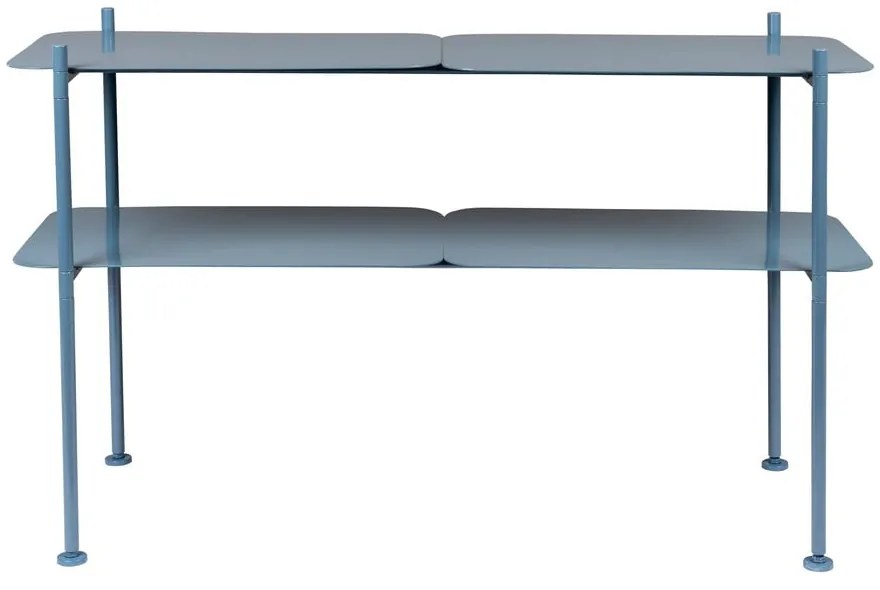 Светлосин метален рафт 100x62 cm River - Zuiver