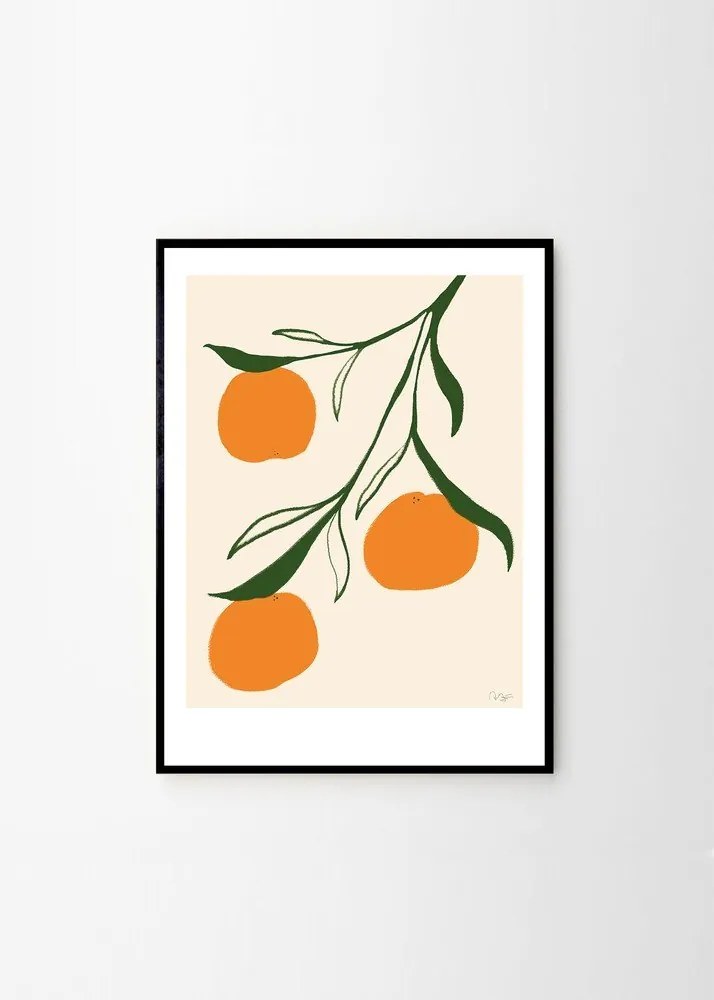 Постер 30x40 cm Orange – Anna Mörner – The Poster Club