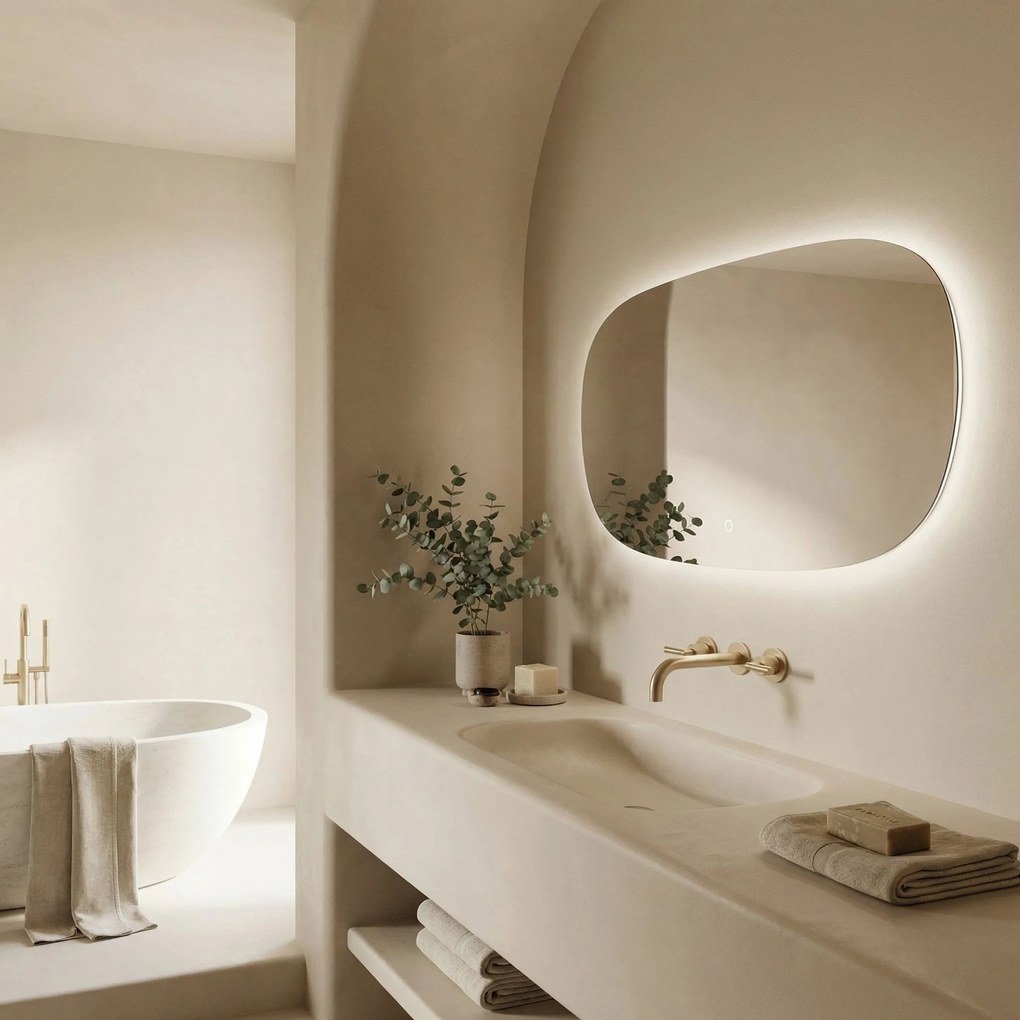 Огледало LED 100x60cm TOP-4