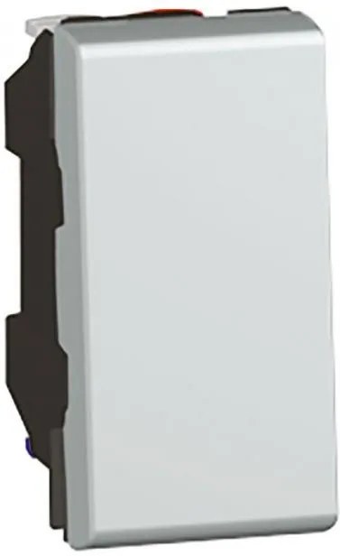 Legrand Девиаторен ключ 1 мод. цвят алуминий Easy-Led Mosaic NEW  - 079201L