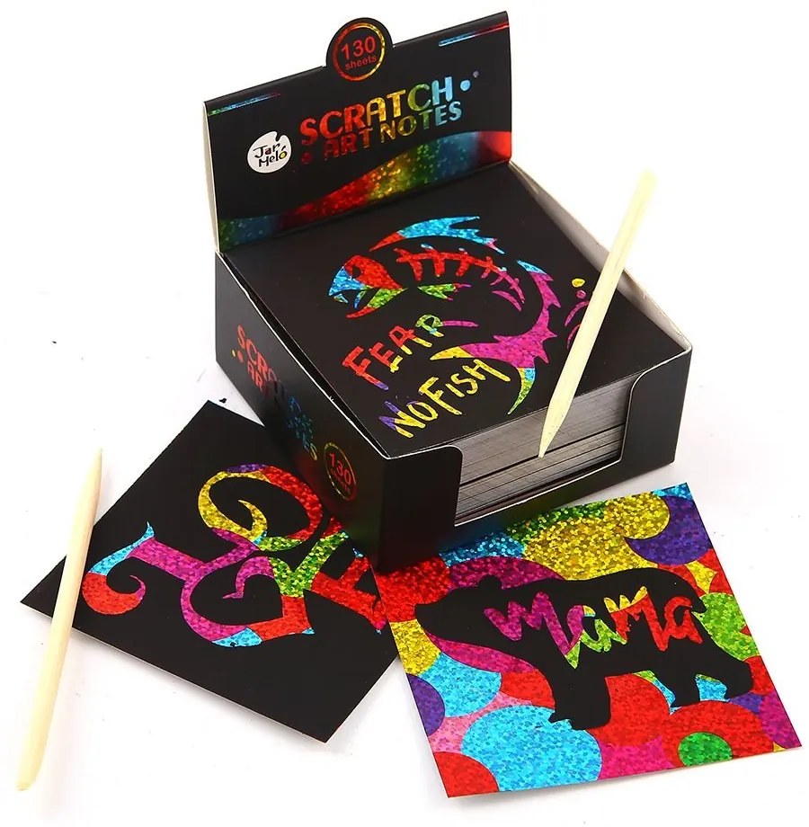 Jarmelo - Блестящи листчета за издраскване Арт