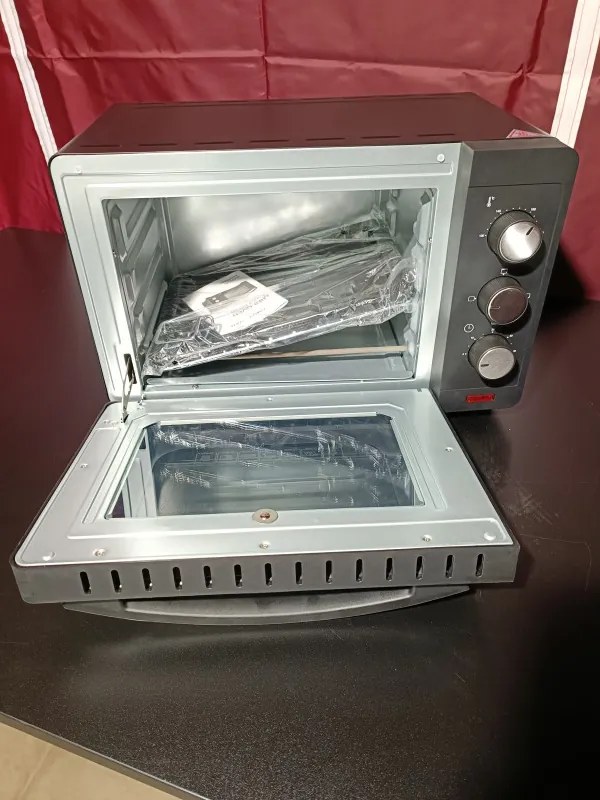 Втора ръка: Електрическа фурна Esperanza EKO008N, 1280W, 20 л, 100-230C, Таймер 60 мин, Черен