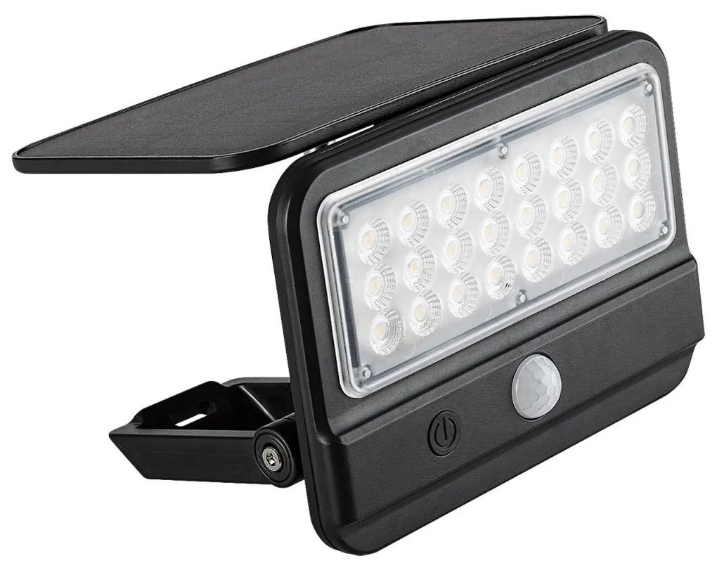 Rabalux 77040 - LED Соларен аплик FLAXTON LED/7W/3,7V IP54 черен