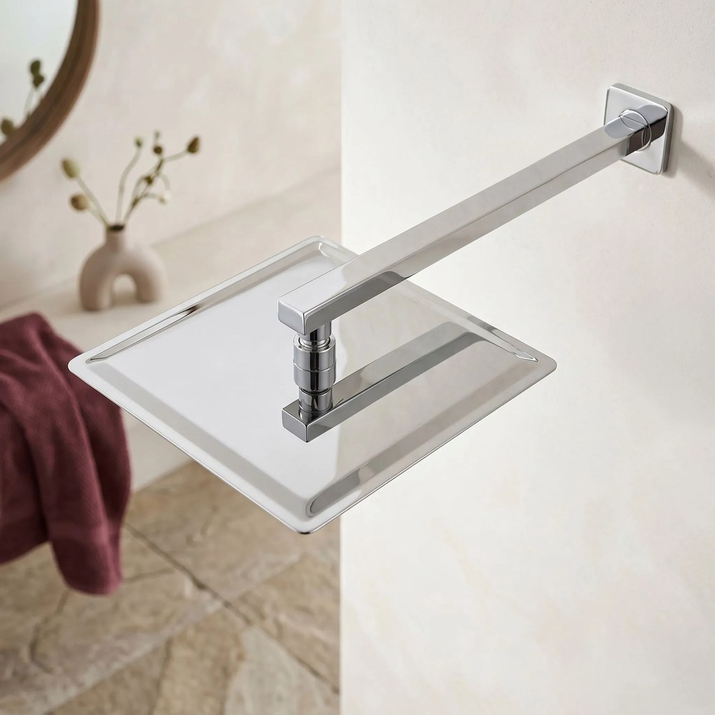 Квадратен душ пита REA JS-P015 25cm Chrome