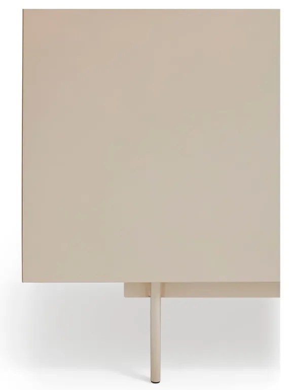 Нисък скрин в светлосиво и естествен дъб 180x78 cm Otto - Teulat