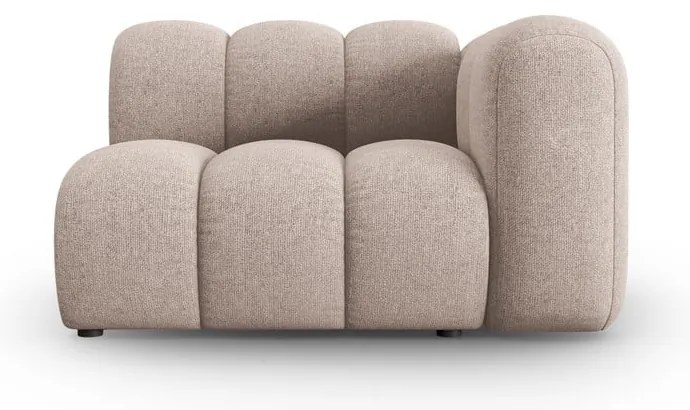 Бежов модулен диван (десен ъгъл) Lupine – Micadoni Home