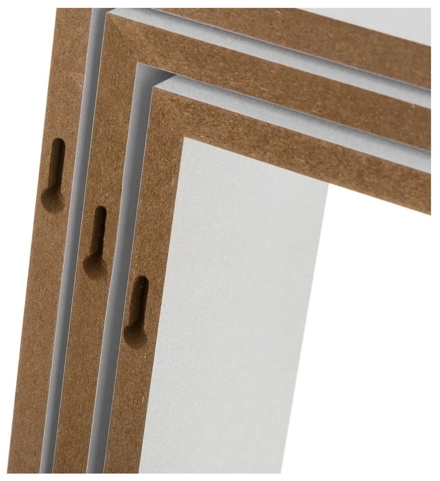 Бели рафтове в комплект от 3 броя - Casa Selección