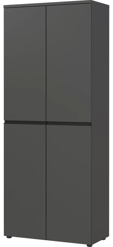 Антрацитен гардероб 81x197 cm Bedano – Germania