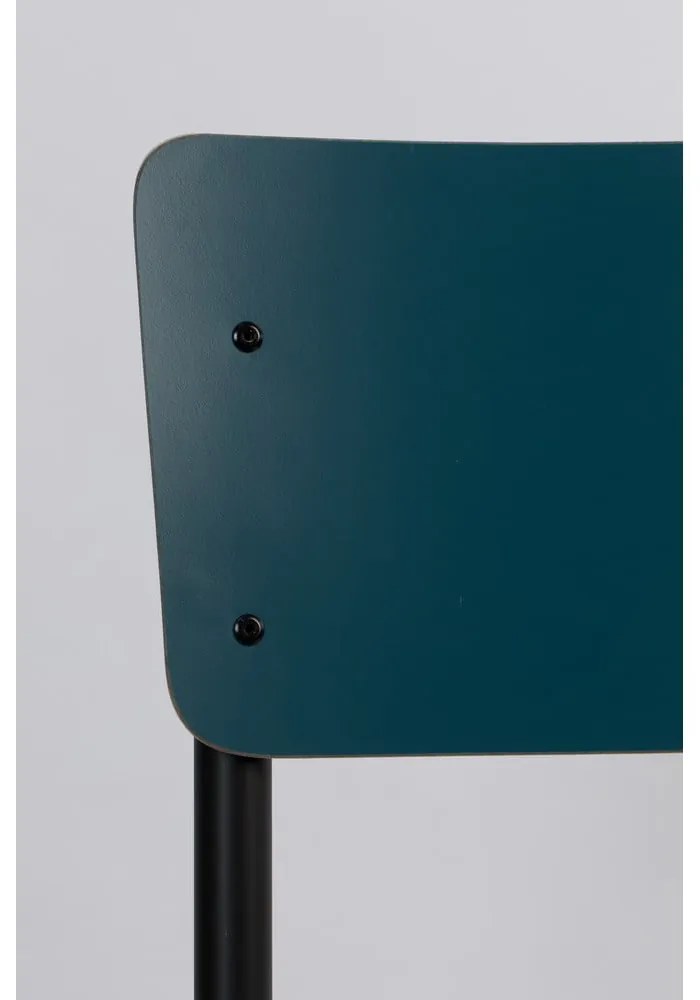Трапезни столове в цвят петрол в комплект от 4 броя Back to school - Zuiver