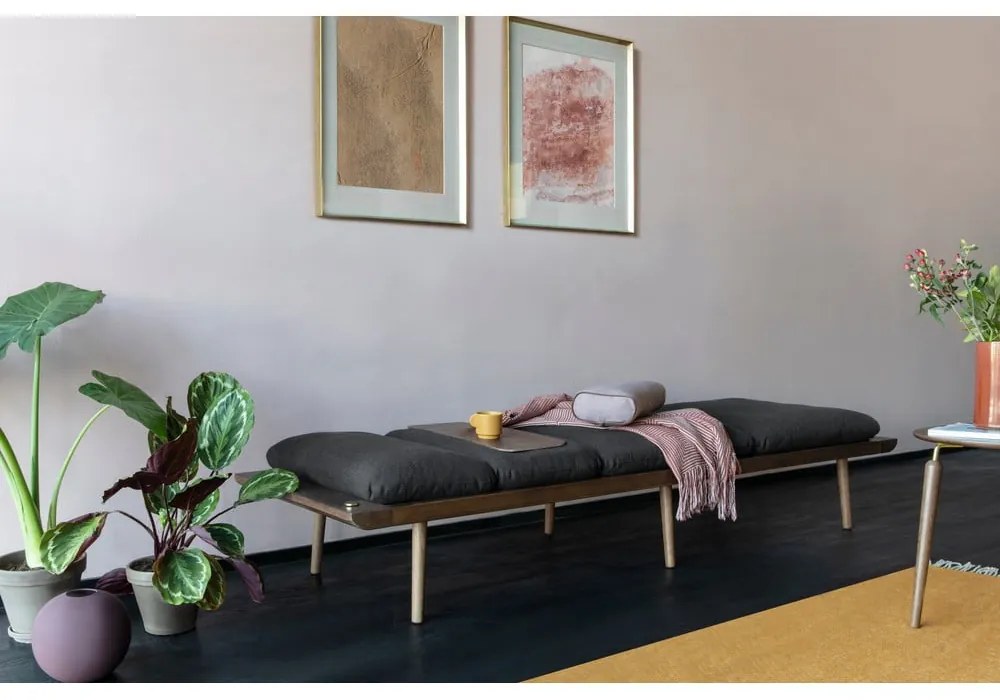 Антрацитна лежанка Lounge Around - UMAGE