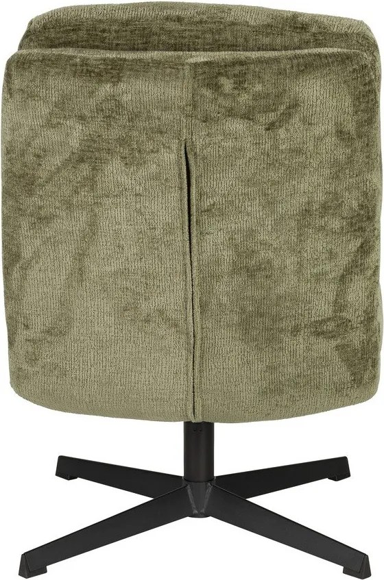 Зелено въртящо се кресло Kai – White Label