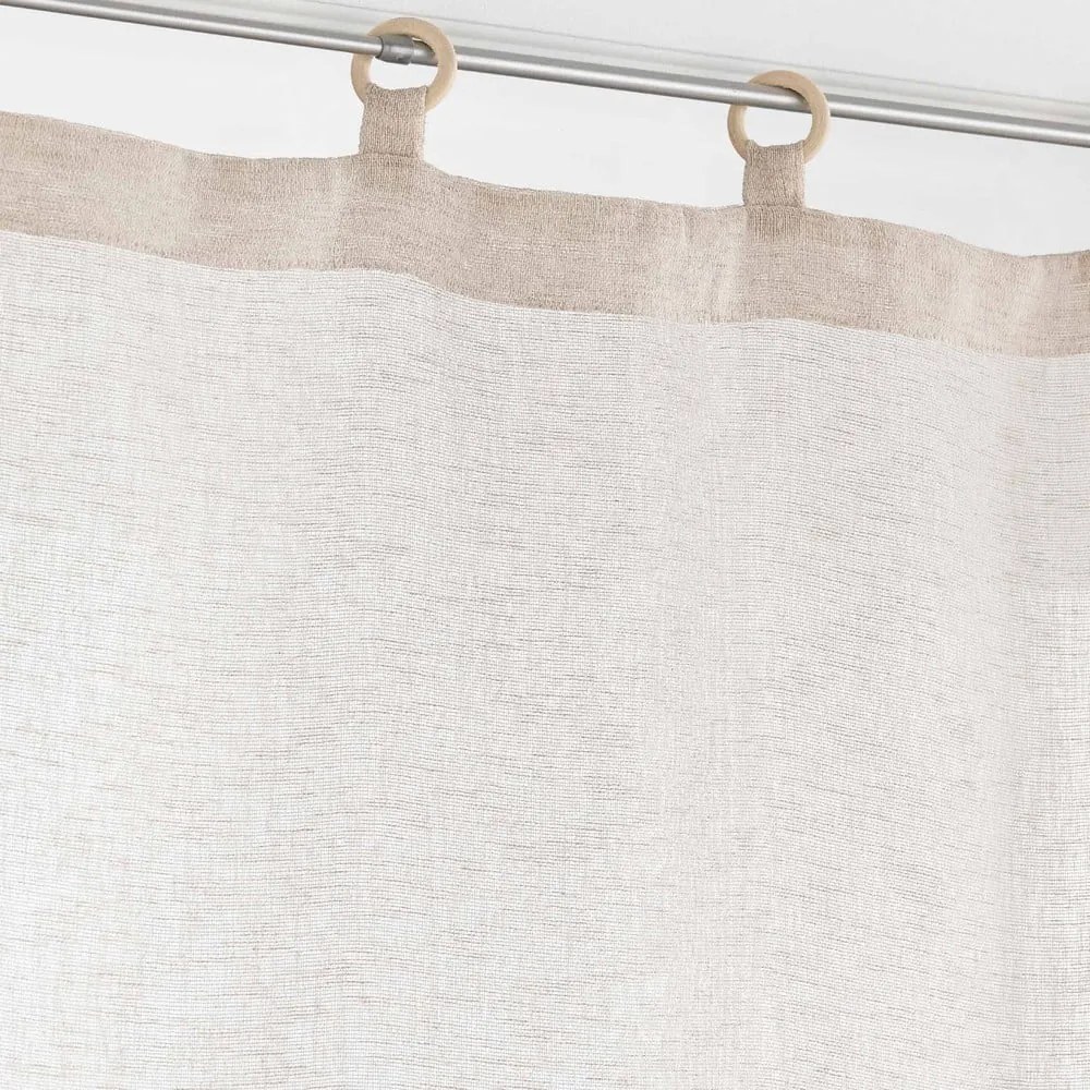 Бежови завеси в комплект от 2 бр. 60x160 cm Minalisa – douceur d'intérieur