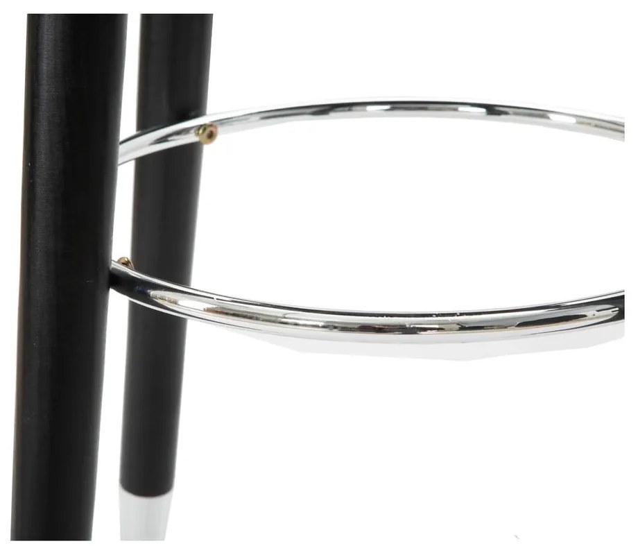 Син тапициран бар стол (височина на седалката 74 cm) Paris – Mauro Ferretti