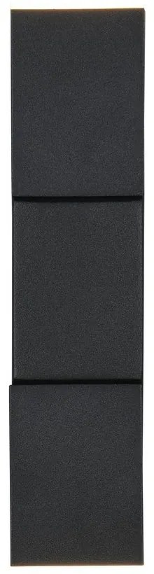 Матово черно LED стенна лампа Raglan – Trio