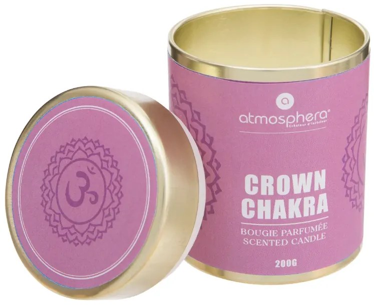 Ароматна свещ atmosphera Chakra, 200g - Crown