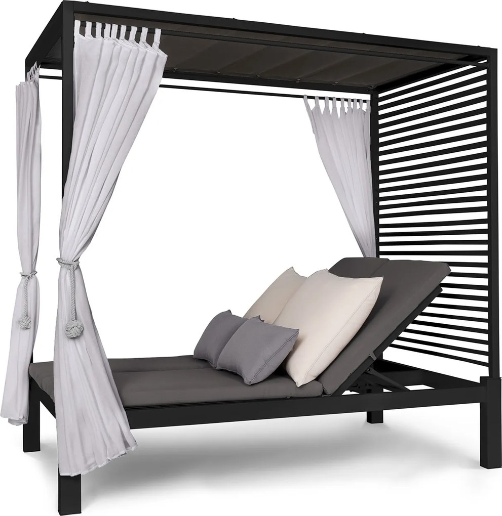 Blumfeldt Eremitage Double Lux, шезлонг, 4 позиции за накланяне, за 2 лица, тапицерия 6 см