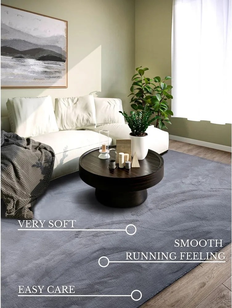 Антрацитен килим 160x230 cm Leon – Villeroy&Boch