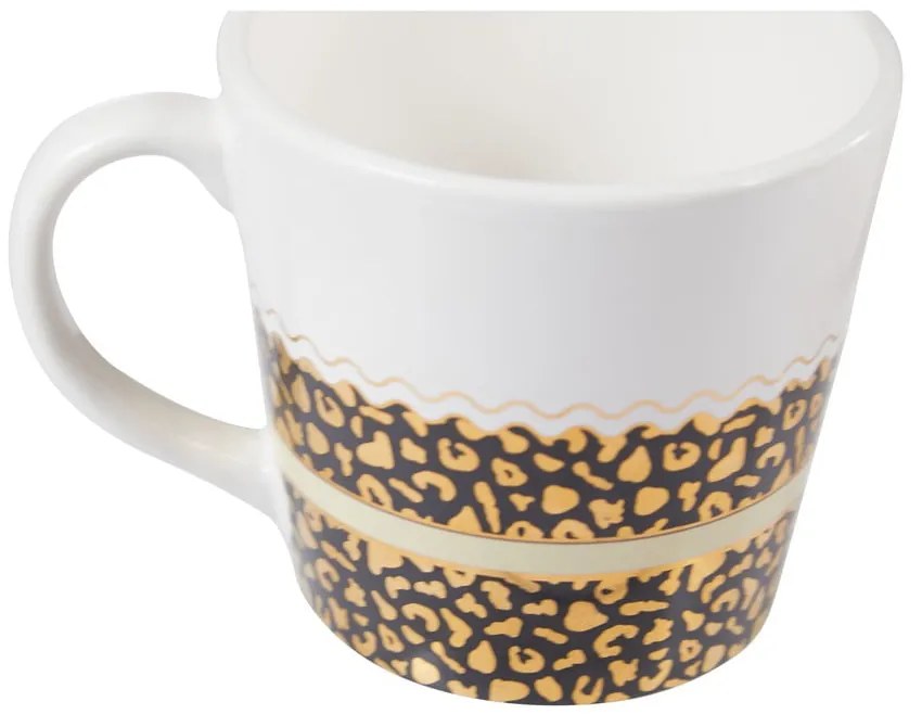 Керамични чаши в бяло-златист цвят в комплект от 2 бр., 300 ml London - Premier Housewares
