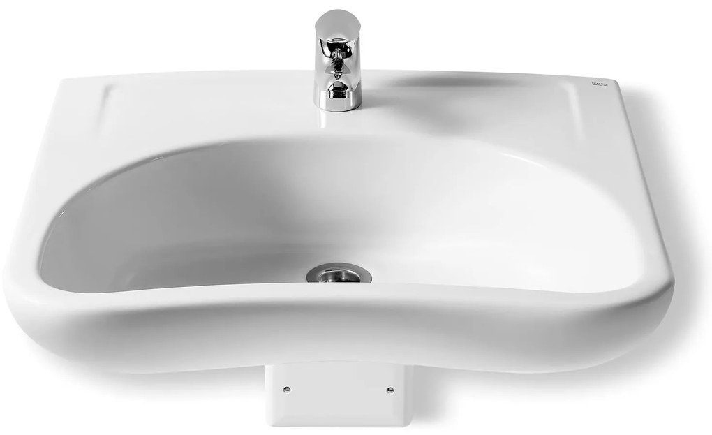 Умивалник за стенен монтаж, A327230000, Roca, порцелан, бял, 64х55х16.5см