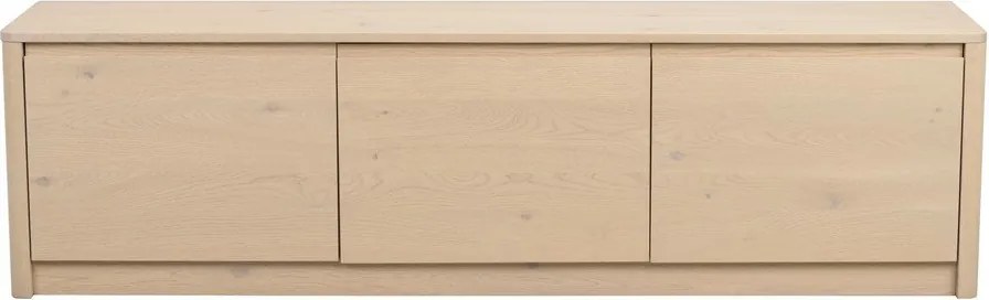 Скрин от декор от дъб в светло естествен цвят 180x50x40 cm Melstone – Rowico