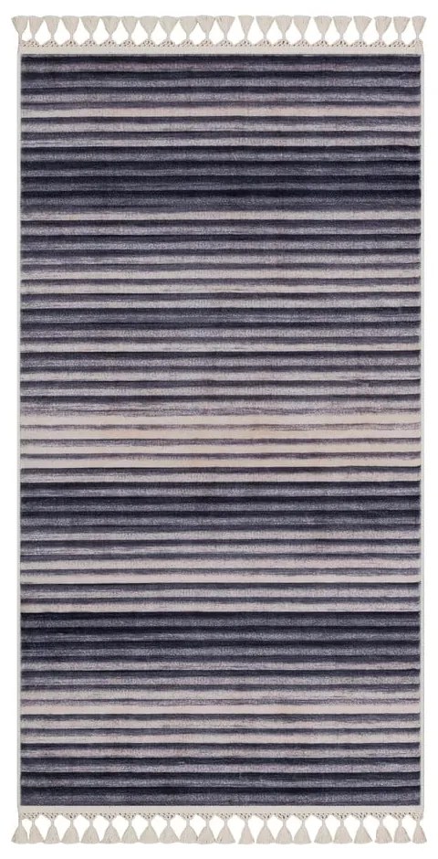 Сив/бежов миещ се килим 180x120 cm - Vitaus