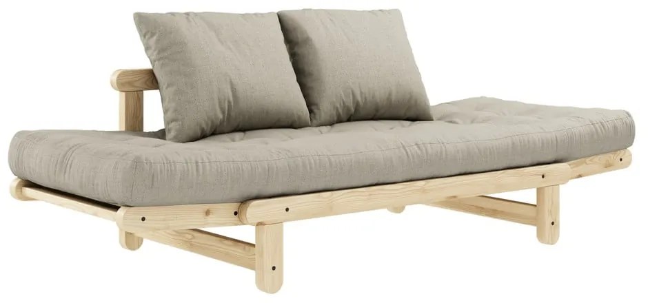 Променлив диван Natural Clear/Linen Beige Beat - Karup Design