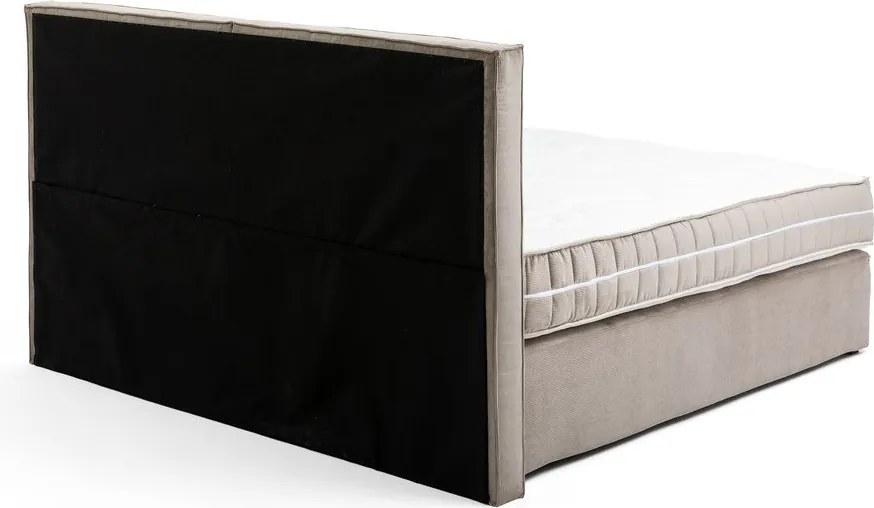 Боксспринг легло в кафяво-сив цвят 160x200 cm Olia Bold – Bonami Selection