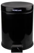 Horecano - Кош с педал 5л ф21xh26см черен