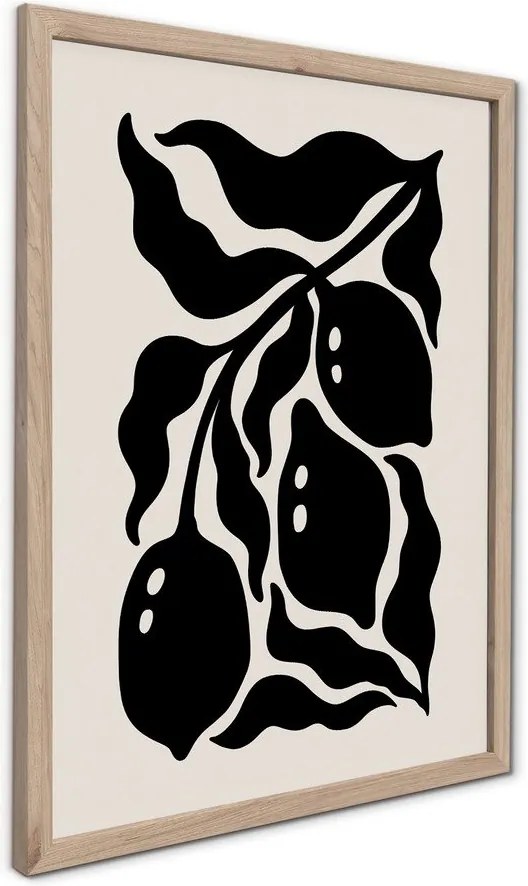 Печатна картина с включена рамка 30x40 cm Fruit – Styler