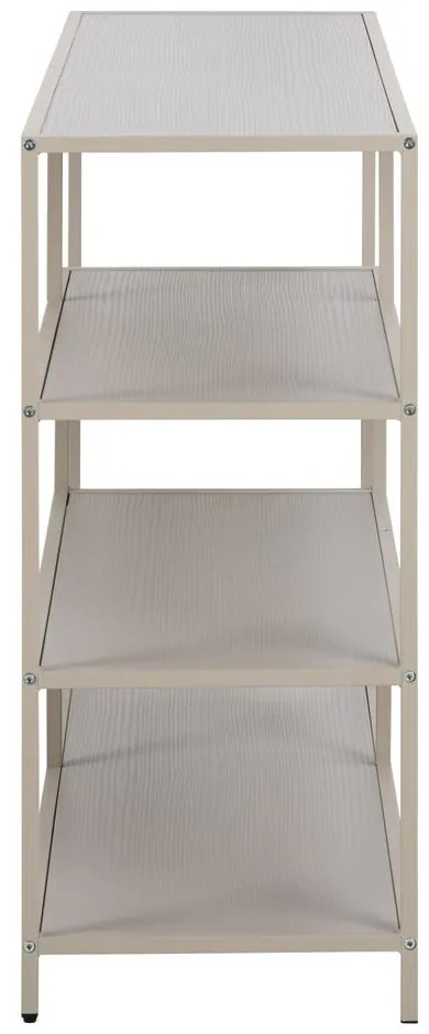 Сива библиотека 114x78x35 cm Seaford – Actona