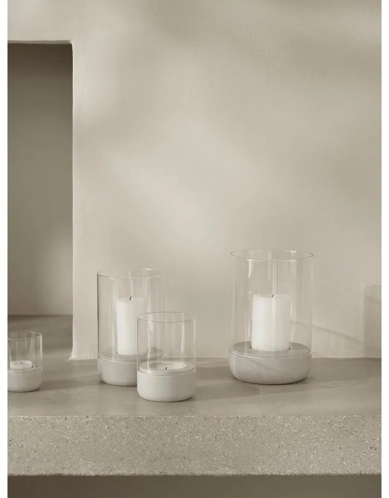 Стъклен фенер (височина 20 cm) Calma – Blomus