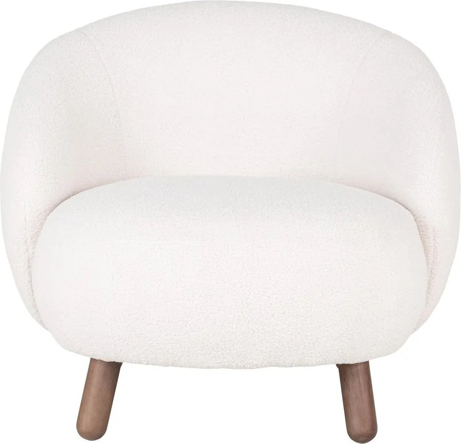 Бял фотьойл Savona - House Nordic