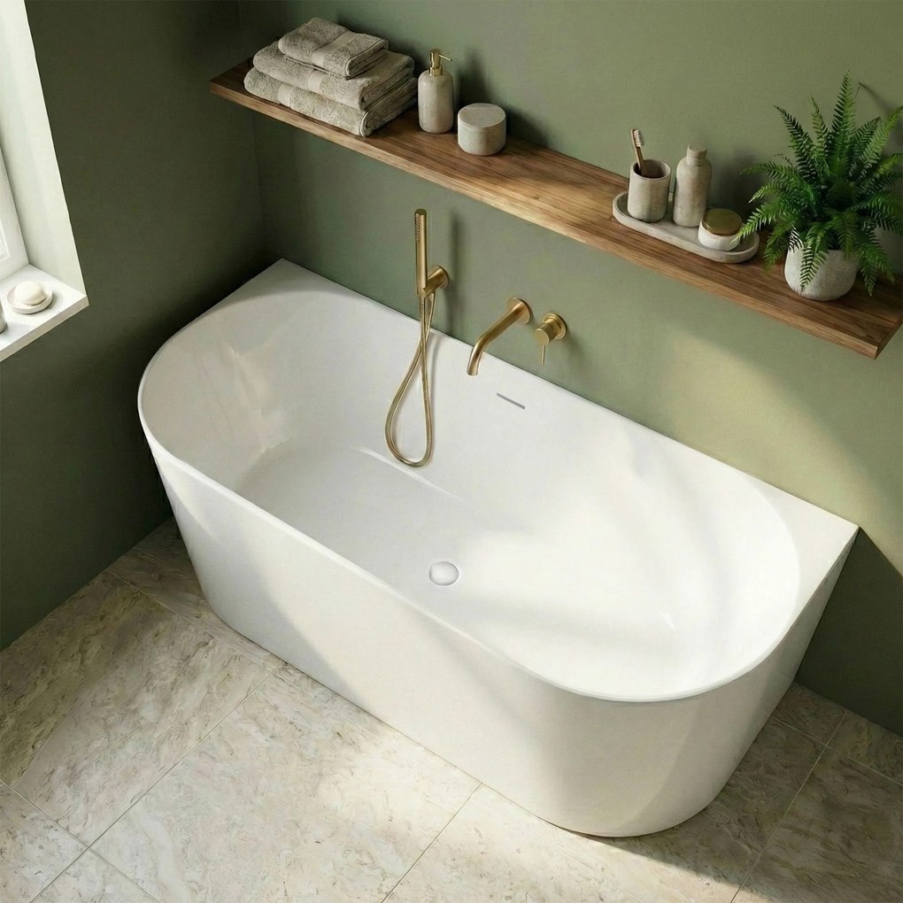 Свободностояща акрилна Вана CAPRI SLIM 150cm