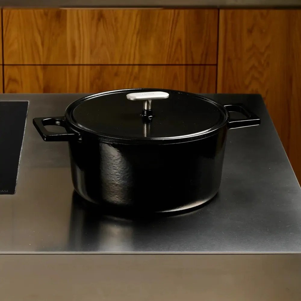 Касерола от излято желязо с капак подходяща за индукционен котлон 5,5 l Mattia 3.0 – FABINI