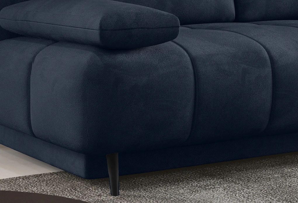 Диван Джесика двуместен-тъмно син