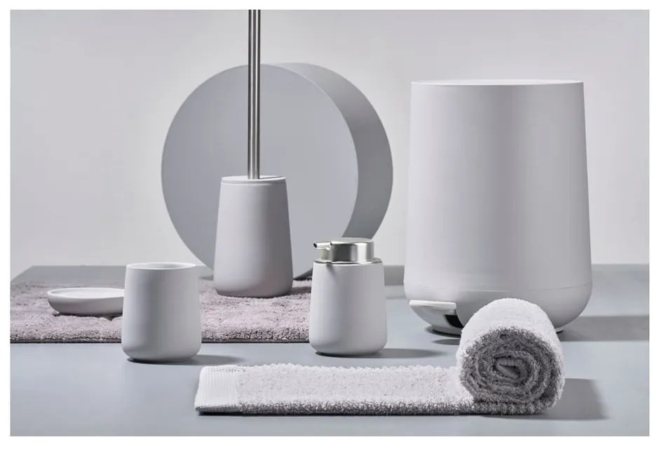 Светлосив порцеланов дозатор за сапун 250 ml Nova - Zone