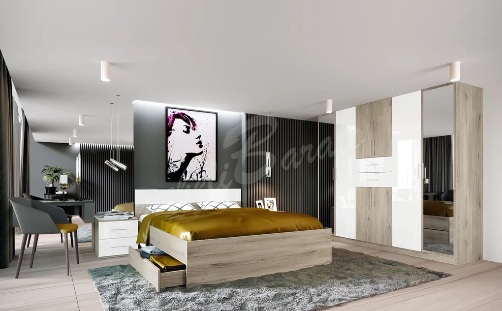 Спален комплект Сити 7033