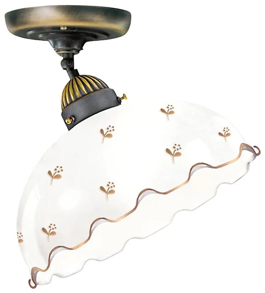 Kolarz 731.10.161-Плафонен полилей NONNA 1xE27/75W/230V Ø 30 cm, с форма на цвете, rose gold