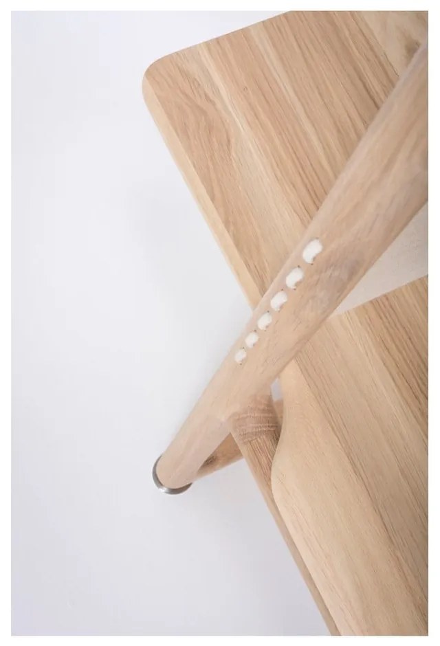 Библиотека за книги от масивна дъбова дървесина , височина 216 см Muse - Gazzda