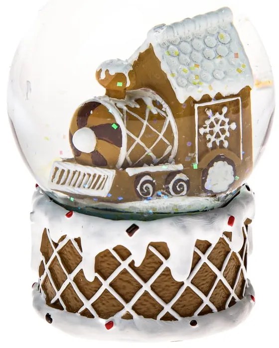 Детско преспапие от полирезин (височина 10 cm) Snowy Train – Dakls