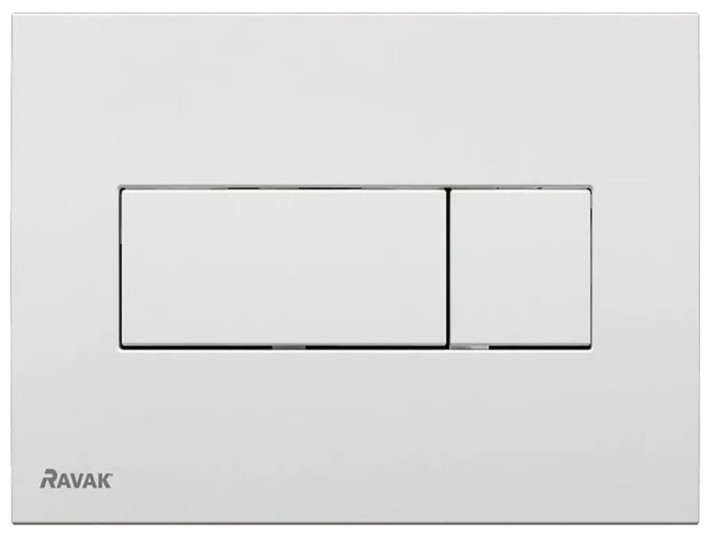 Ravak X01457 - Бутон за промиване UNI 24,7x16,5 см бял