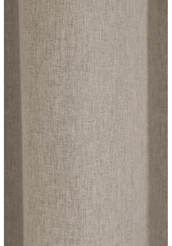 Кафява завеса 135x245 cm Len Uni – Sehlbach