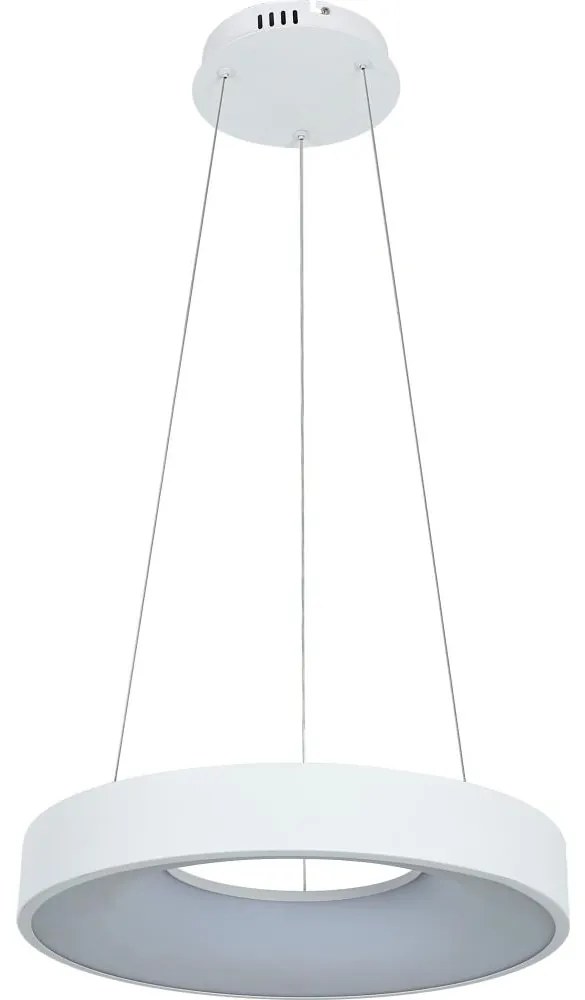 Brilagi - LED полилей на кабел с димер FALCON II LED/67W/230V Ø 40 cm бял + дистанционно