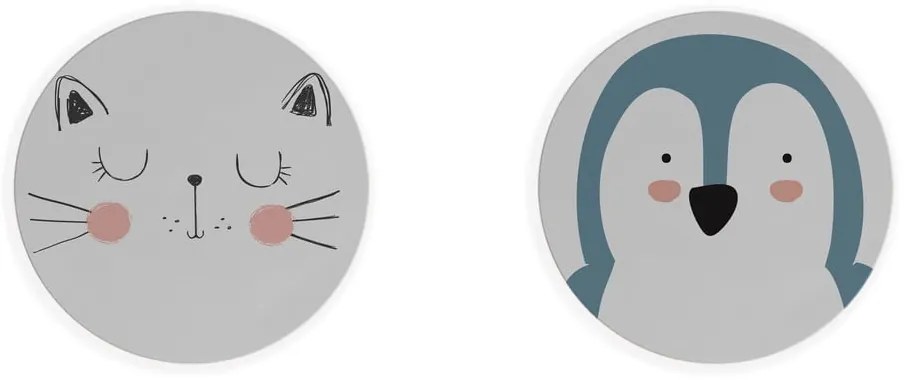 Детски подложки 2 бр. ø 30 см - Madre Selva