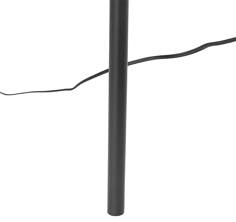 Скандинавска подова лампа бамбук - Natasja