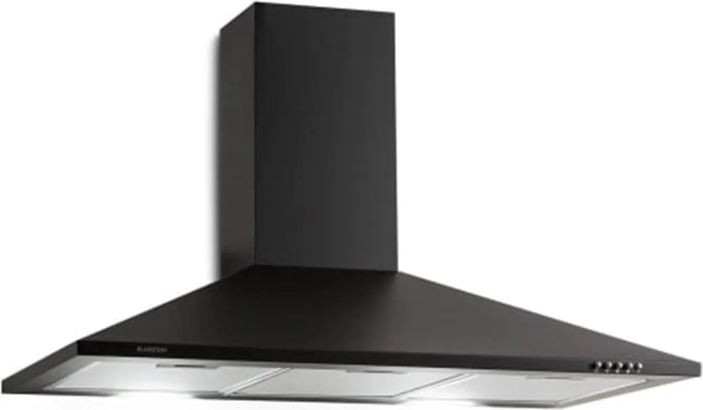 Klarstein Zugspitze 90, абсорбатор, 65 W, стенен монтаж, 330 m³/ч, LED